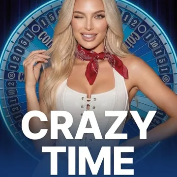 Crazy Time Game show van Evolution bij Vlad Casino